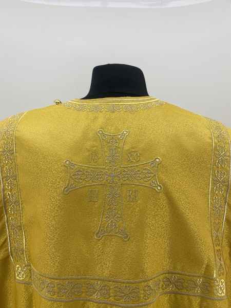 Стіхар дияконський, вишивка "Сердечка" 