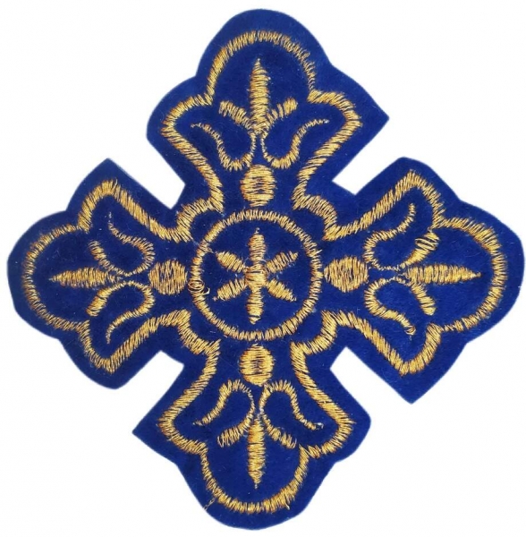 Хрест вишитий 14х14