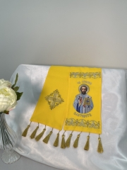 Закладка з вишитою іконою св. Іоанн Златовуст 1