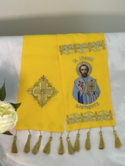 Закладка з вишитою іконою св. Іоанн Златовуст 1
