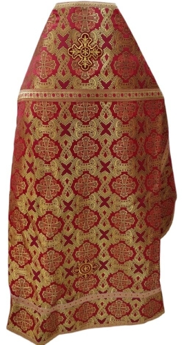 Облачение священника, с парчи "Греческий крест" с пришивним галуном