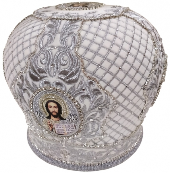 Митра "Сітка" біла