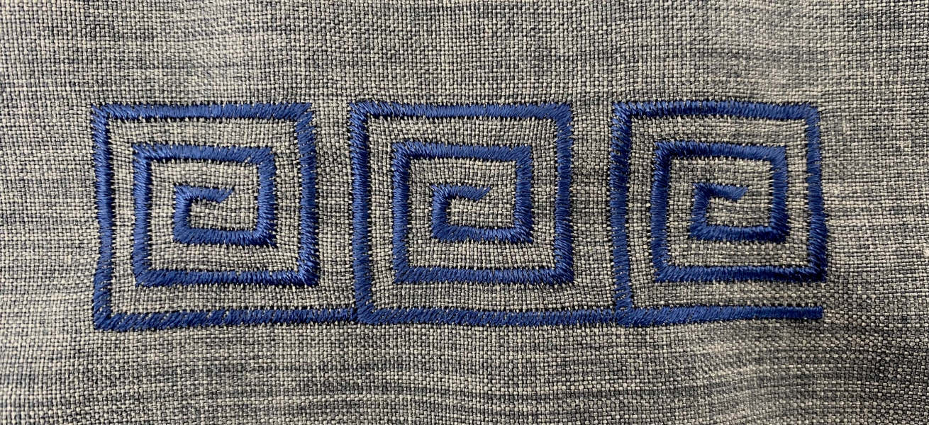 Підрясник платєвий, з вишивкою, тканина мокрий шовк