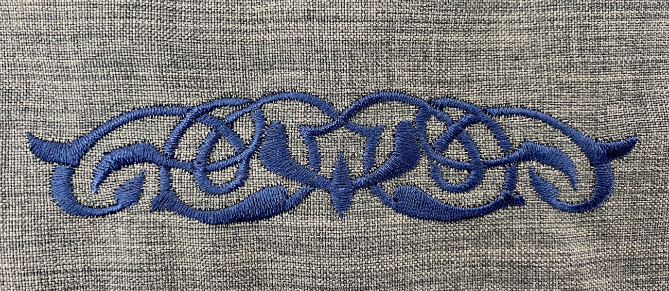 Підрясник платєвий, з вишивкою, тканина інтернет