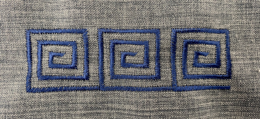 Підрясник платєвий, з вишивкою, тканина мокрий шовк