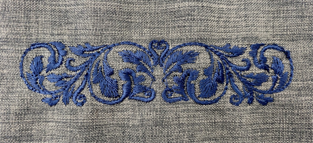 Підрясник платєвий, з вишивкою, тканина мокрий шовк