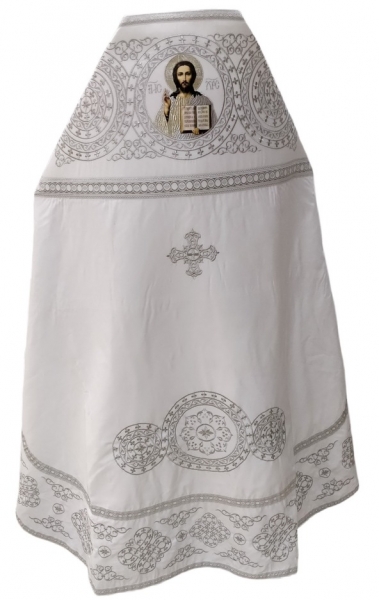 Облачення священника вишите на габардині, вишивка "Коло" з пришивним галуном