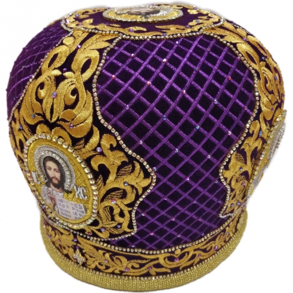 Митра "Сітка" фіолетова