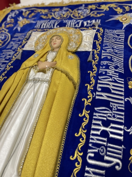 Плащаниця Богородиці, розсшита 120х80см