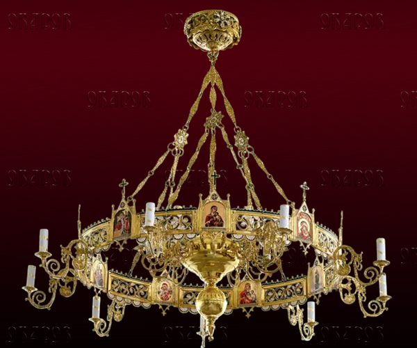 Панікадило з хоросом 1 ярус, 12 свічок (№88)