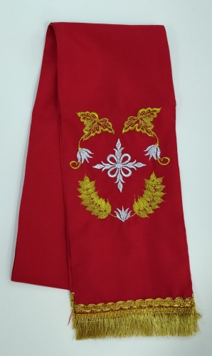 Закладка "Колос" красная