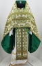 Облачення священника, з турецької парчі, з пришивним галуном