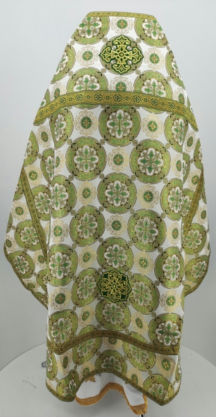 Облачення священника, з турецької парчі, з пришивним галуном