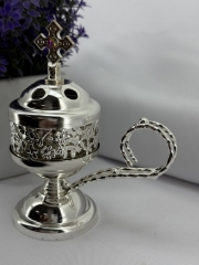 Кадильниця металева "Виноград" (сріб.)