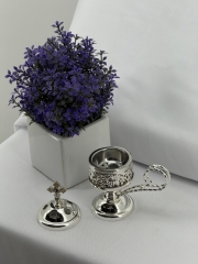 Кадильниця металева "Виноград" (сріб.)