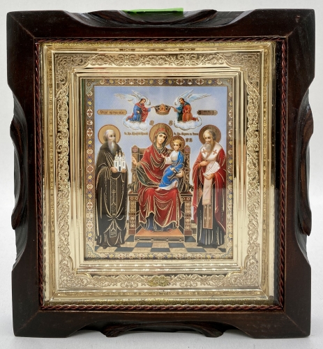 Икона Богородицы "Экономисса" 19х17