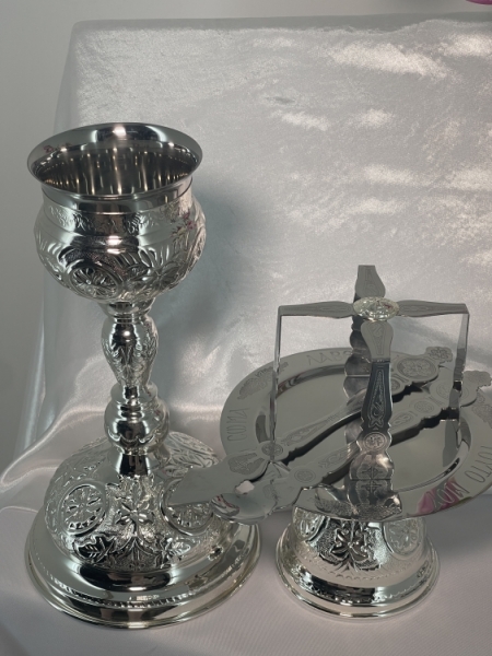 Потир-чаша з приладдям 31,5х18см (1340)