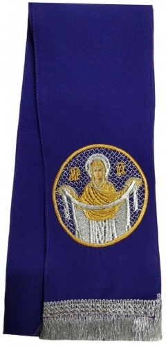 Закладка "Покров" фиолет.