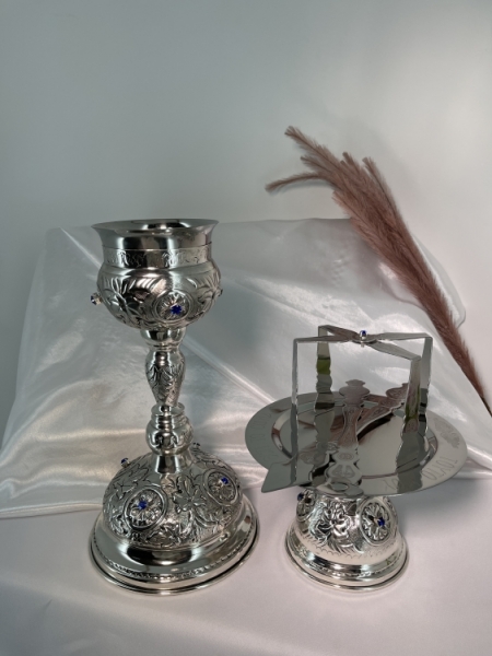 Потир-чаша з приладдям 31,5х18см (1341)