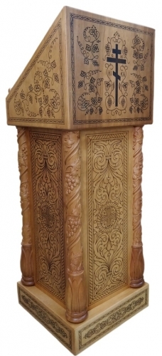 Аналой бічний, 43х43 см, (Висота 117,5х92,5)