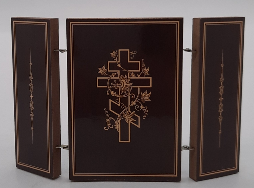 Складень Богородиці "Нев'янучий цвіт"