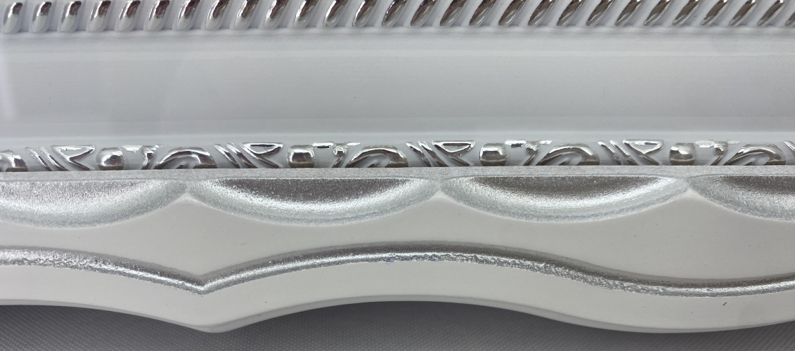 Ікона Тайна Вечеря 55х41см, (біл. рам.) патина