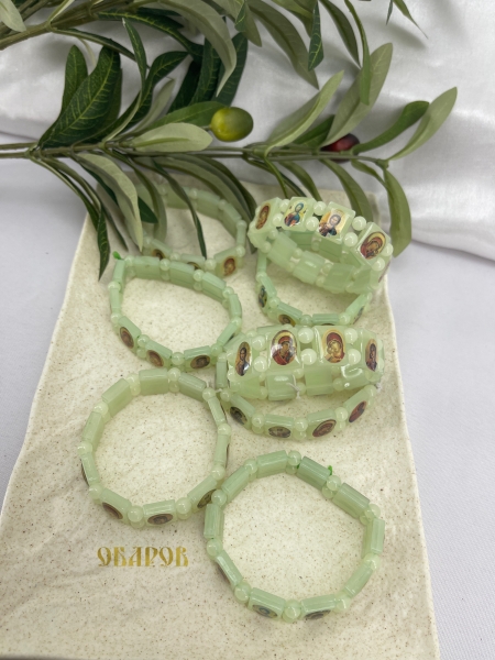 Браслет фосфорний з іконками, малий