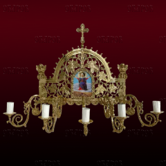 Бра на 5 свічок з іконкою (№71)