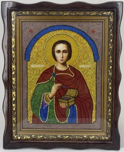 Икона свящ. вмч. Пантелеймон 53х42,5