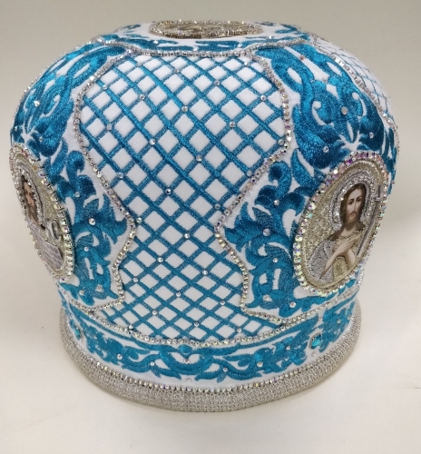 Митра "Сітка" біла