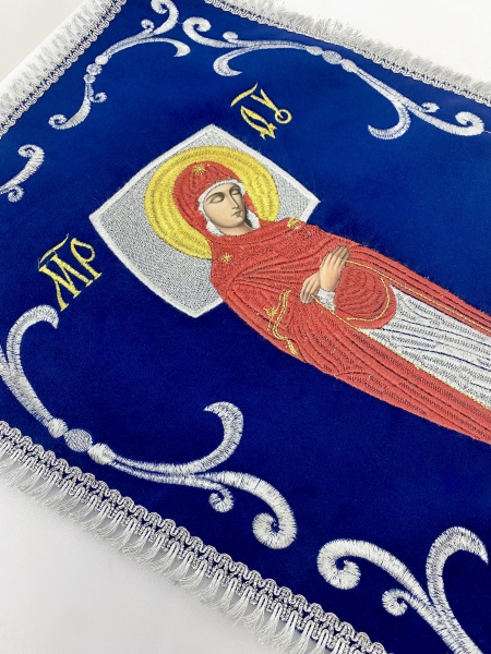 Плащаниця Богородиці (вишивка лілія) 20х34