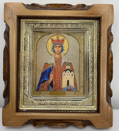 Ікона св. муч. Людмила 19х17