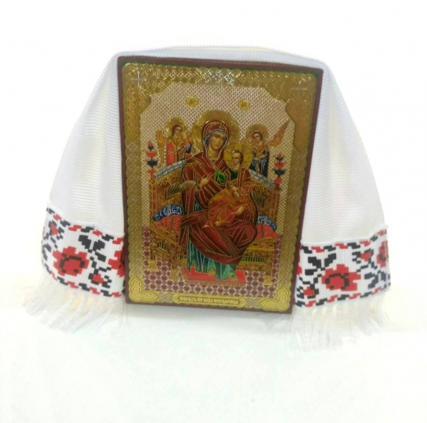 Ікона Богородиці: "Всецариця" 8,5x6