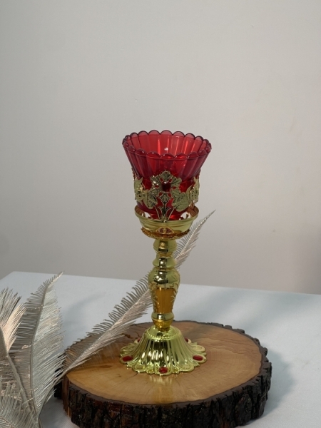 Лампада напрестольна 0016 23х9см