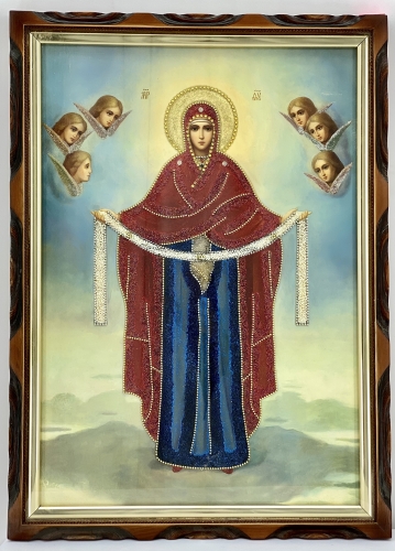 Икона Богородицы "Покров"