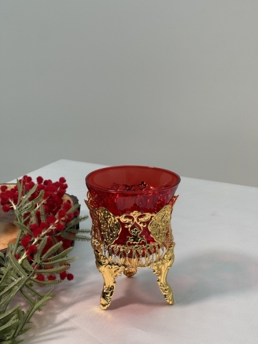 Лампада напрестольна низьк. (Кит.) 13,5х11см