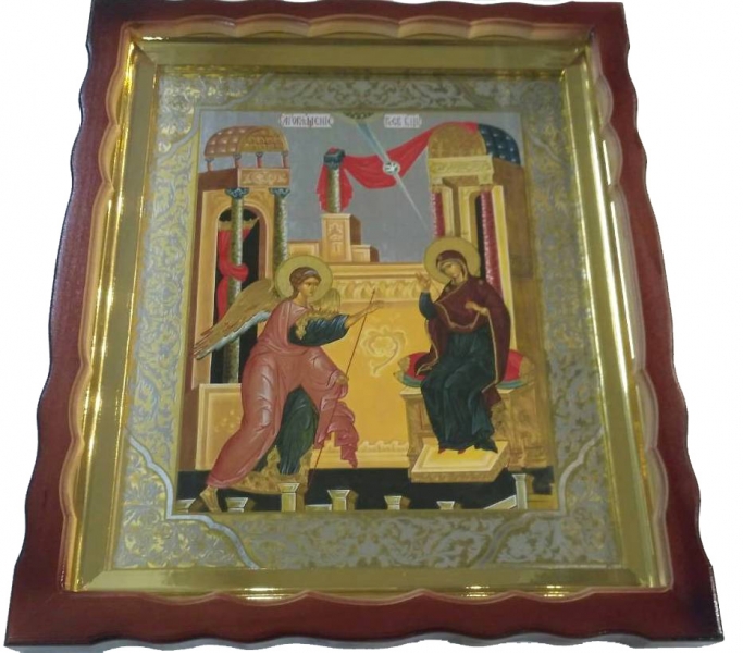 Ікона: "Благовіщення Пресвятої Богородиці" 33х40