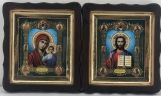 Иконы "Венчальная пара" 25,5х22,5