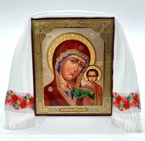 Ікона Богородиці "Казанська" (Візантія) 10х12