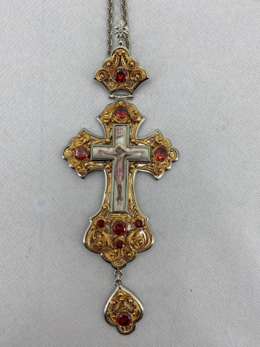 Хрест наперстний 16,5х7см комбінований №1