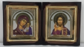 Иконы "Венчальная пара" 25,5х22,5