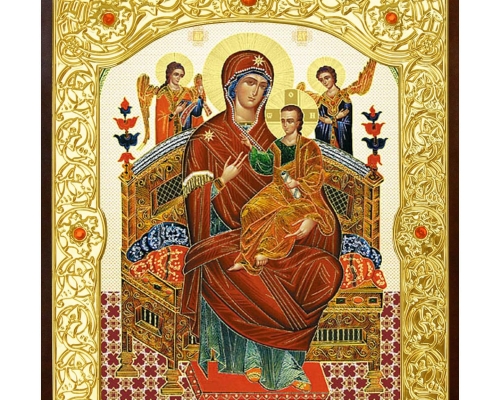Икона Богородицы: "Всецарица" 11х13 Икона Богородицы: