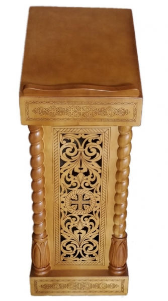 Аналой бічний, 43х43 см, (Висота 118-93см)