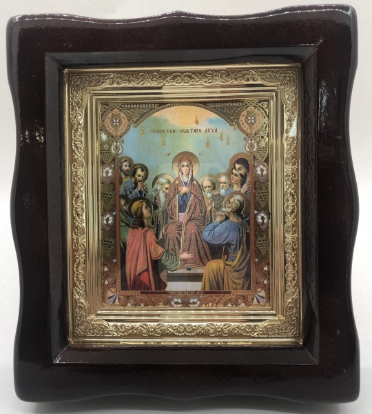 Ікона Сходження Святого Духу 19х17