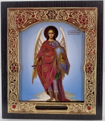 Ікона св. арх Михаїл (ростовий) 15х18