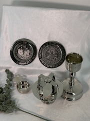 Євхаристійний набір та принадлесті 0,25л, нікелювання