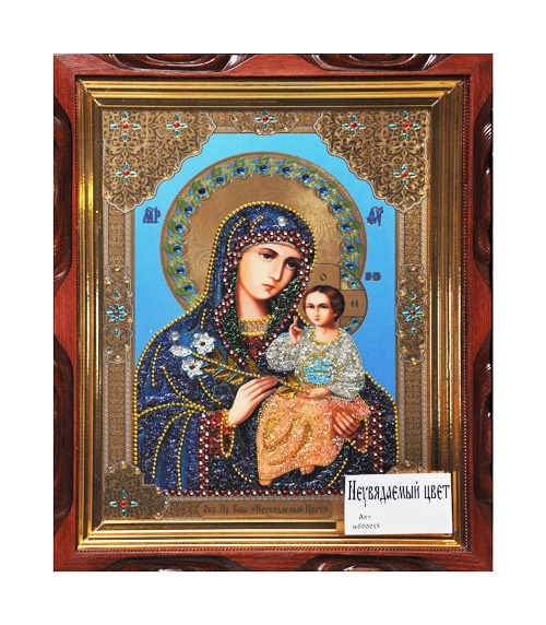 Ікона: "Нев'янучий Цвіт" 36х46