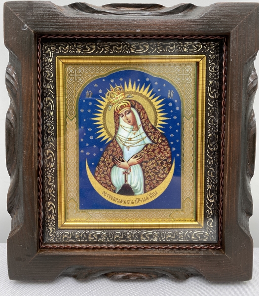 Ікона Богородиці "Остробрамська" 19х17