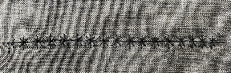 Підрясник на запах, з вишивкою, тканина сафарі