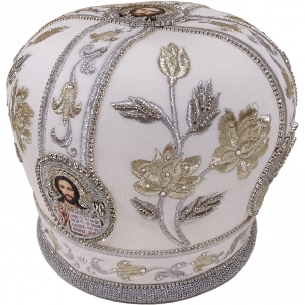 Митра "Роза" біла